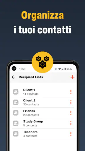 Auto Text: Programma Messaggi screenshot