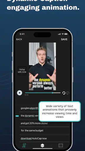 AutoCap Captions Teleprompter screenshot