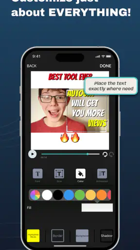 AutoCap Captions Teleprompter screenshot