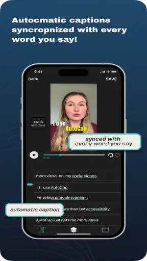AutoCap Captions Teleprompter screenshot