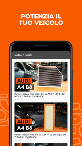 AUTODOC: Ricambi auto online screenshot