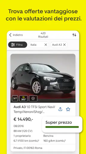 AutoScout24: Auto e moto usate screenshot