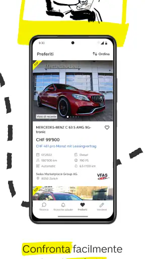 AutoScout24 Svizzera screenshot