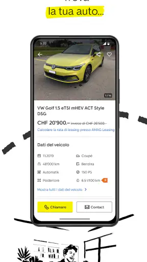 AutoScout24 Svizzera screenshot