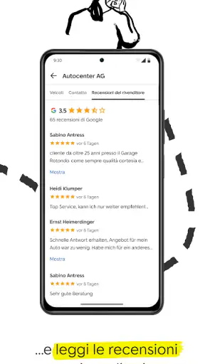 AutoScout24 Svizzera screenshot