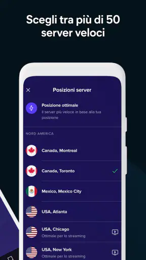 Avast SecureLine VPN Sicurezza screenshot