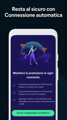 Avast SecureLine VPN Sicurezza screenshot