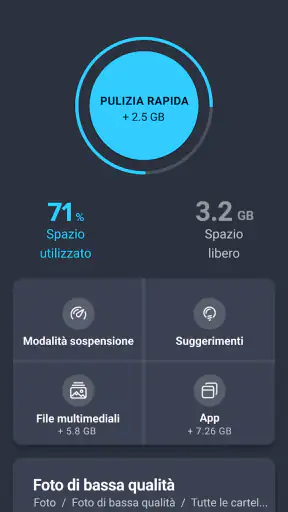 AVG Cleaner: Pulizia screenshot
