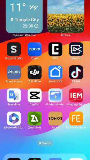Avvio iOS 17 screenshot