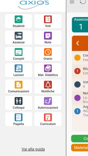 Axios Registro Elettronico FAM screenshot