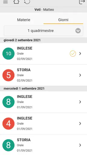Axios Registro Elettronico FAM screenshot