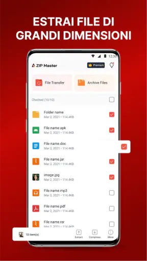 AZIP Master: ZIP / RAR, Unzip screenshot