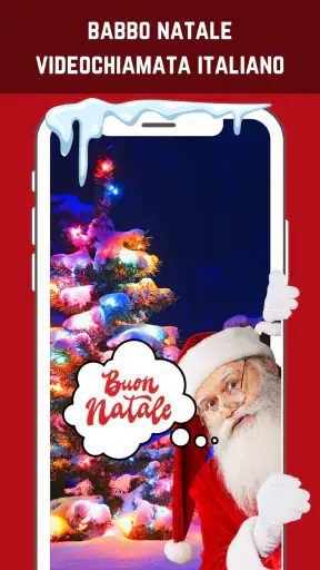 babbo natale videochiamata screenshot