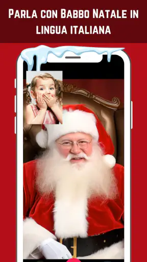 babbo natale videochiamata screenshot