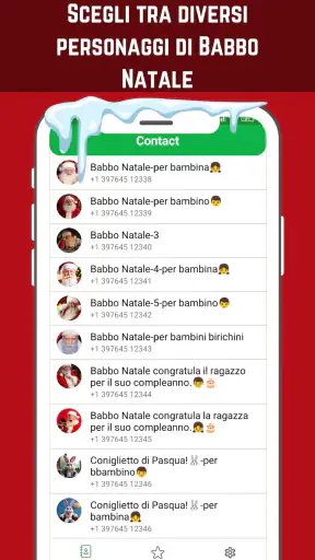 babbo natale videochiamata screenshot