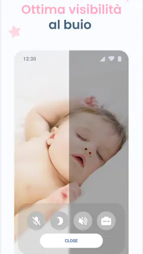 Baby monitor Saby 3G video screenshot