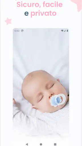 Baby monitor Saby 3G video screenshot