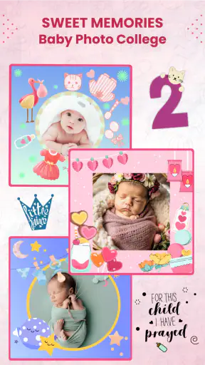 Baby Month Photo Editor Frame screenshot