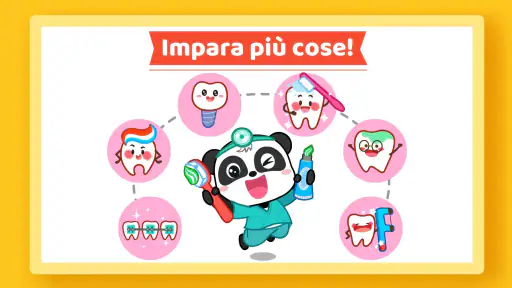 Baby Panda: l'igiene orale screenshot
