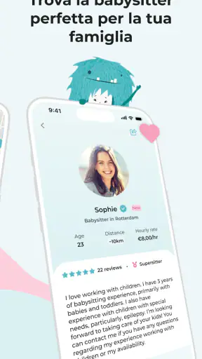 Babysits - Trova babysitter screenshot