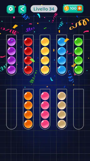 Ball Sortpuz - Puzzle a colori screenshot