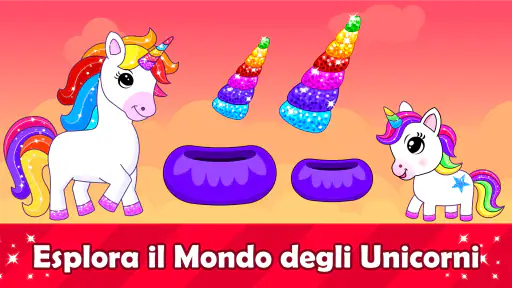 Bambini Giochi con Unicorni screenshot
