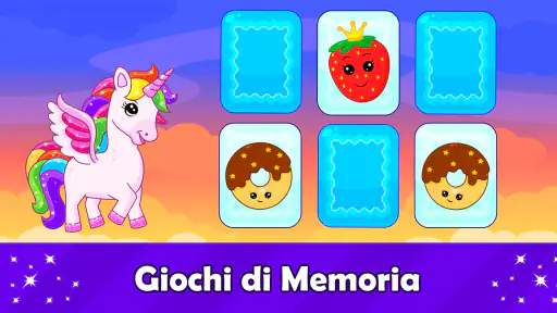 Bambini Giochi con Unicorni screenshot