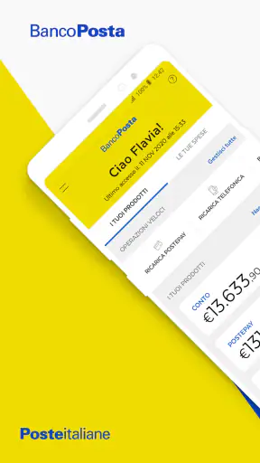 BancoPosta screenshot