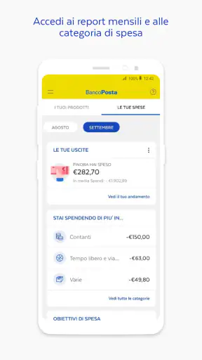 BancoPosta screenshot