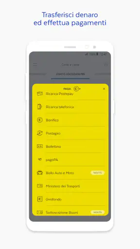 BancoPosta screenshot