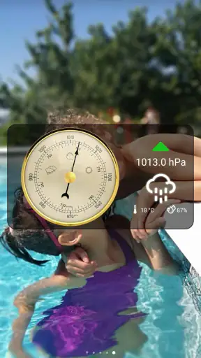 Barometro professionale screenshot