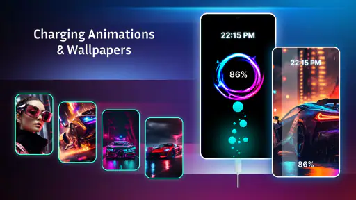 Battery Charging Animation App screenshot
