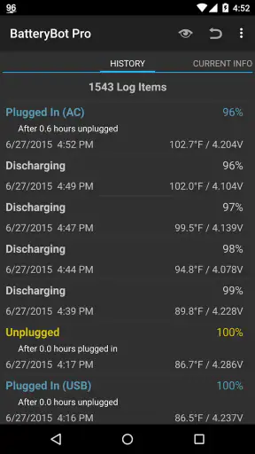 BatteryBot Pro screenshot