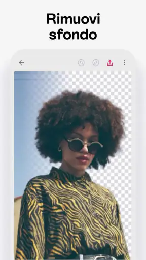 Bazaart: Editor di Design/Foto screenshot
