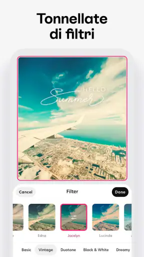 Bazaart: Editor di Design/Foto screenshot