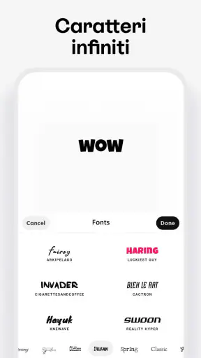 Bazaart: Editor di Design/Foto screenshot