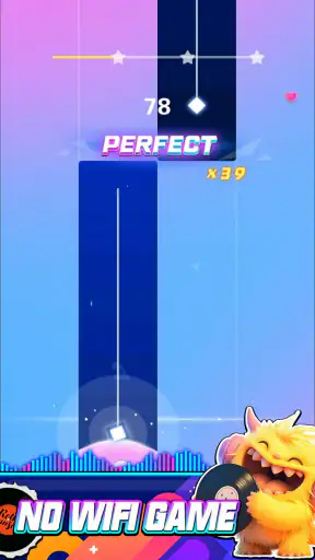 Beat Notes Cyber Music Game screenshot