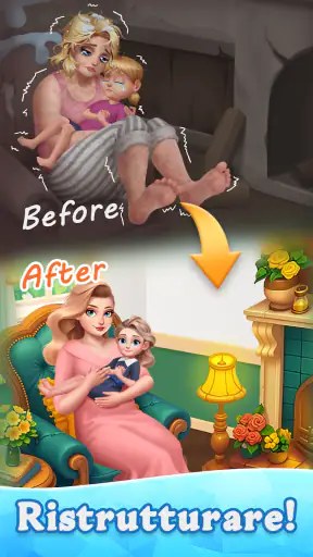 Beauty Tiles: Story&Makeover screenshot