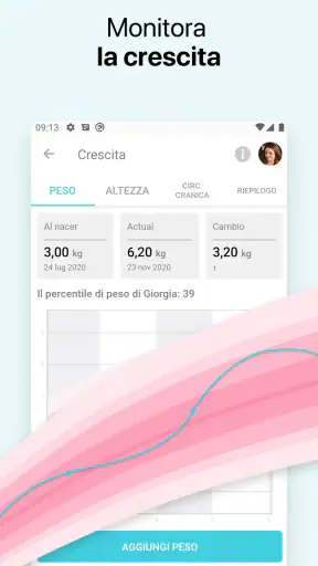 Bebè + | Segui la sua crescita screenshot