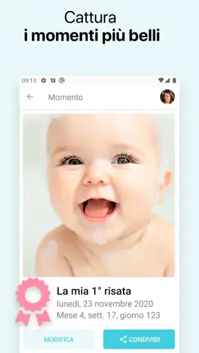 Bebè + | Segui la sua crescita screenshot