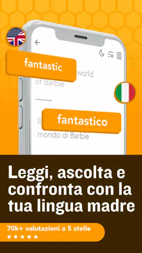 Beelinguapp: impara l'inglese screenshot