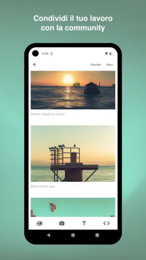 Behance - Portfolio Creativi screenshot