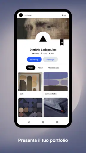Behance - Portfolio Creativi screenshot