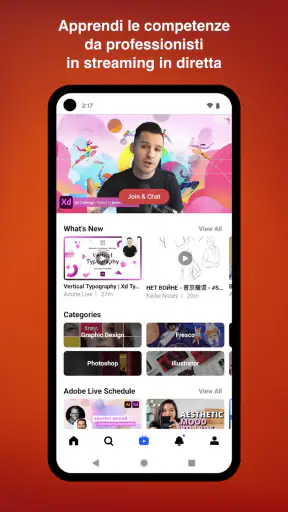 Behance - Portfolio Creativi screenshot