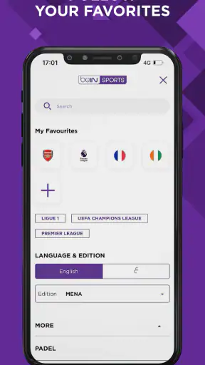 beIN SPORTS screenshot