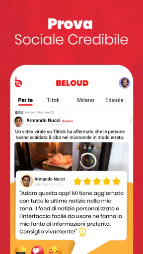 Beloud: Notizie & Opinioni screenshot