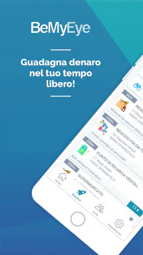 BeMyEye - Guadagnare denaro screenshot