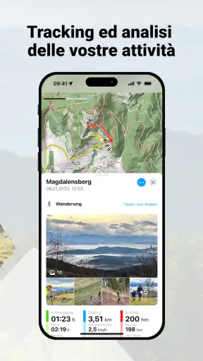 bergfex: escursioni & tracking screenshot
