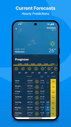 bergfex: weather & rain radar screenshot