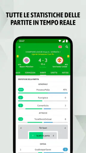 BeSoccer - Risultati di calcio screenshot